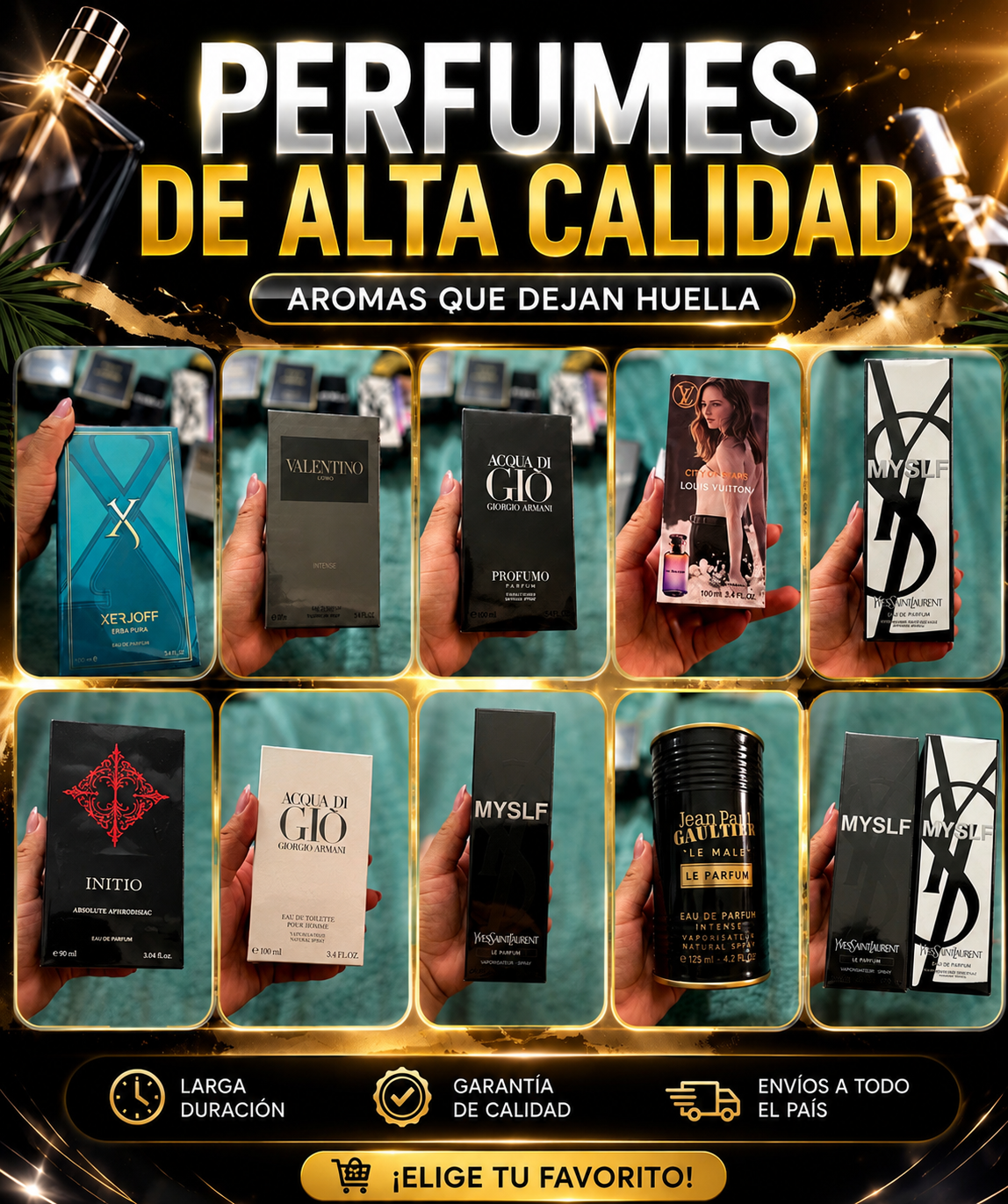 Perfumes de Alta Calidad para Hombre y Mujer | Aromas Exclusivos de Larga Duración